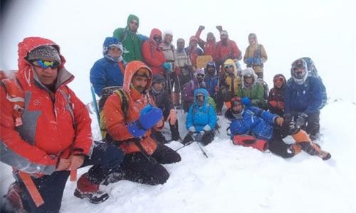 گزارش برنامه صعود قله قوچگر